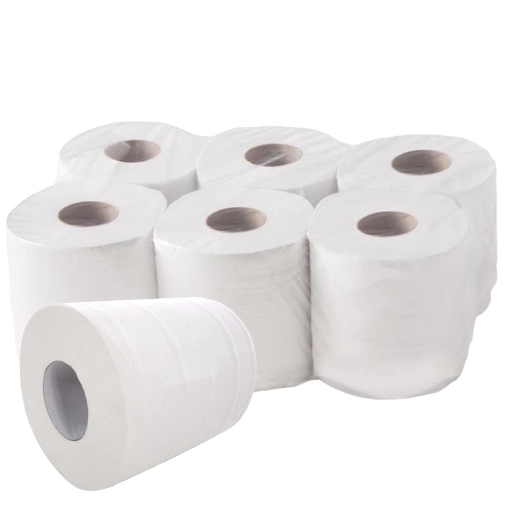 PAPEL CHEMINE EXTRA 0.8KG GOFRADO – Papier essuie-mains industriel, 2 plis, 6 unités