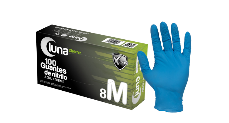 XTREME LUNA kék nitril kesztyű – Eldobható, 100 db