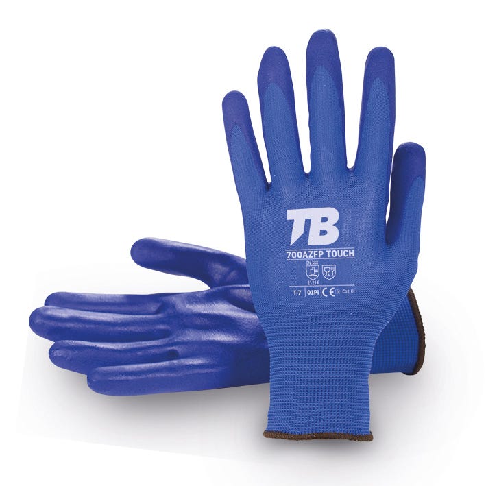 GUANTE 700AZFP TOUCH TB – Guanto nitrile foam traspirante, alta precisione