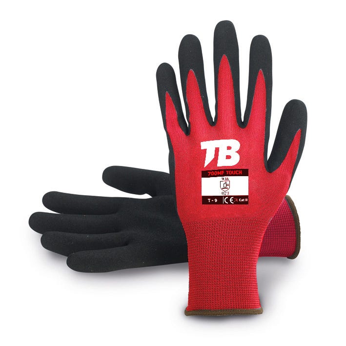 GUANTE 700RMF TOUCH TB – Gant ergonomique, nitrilo Sandy grip