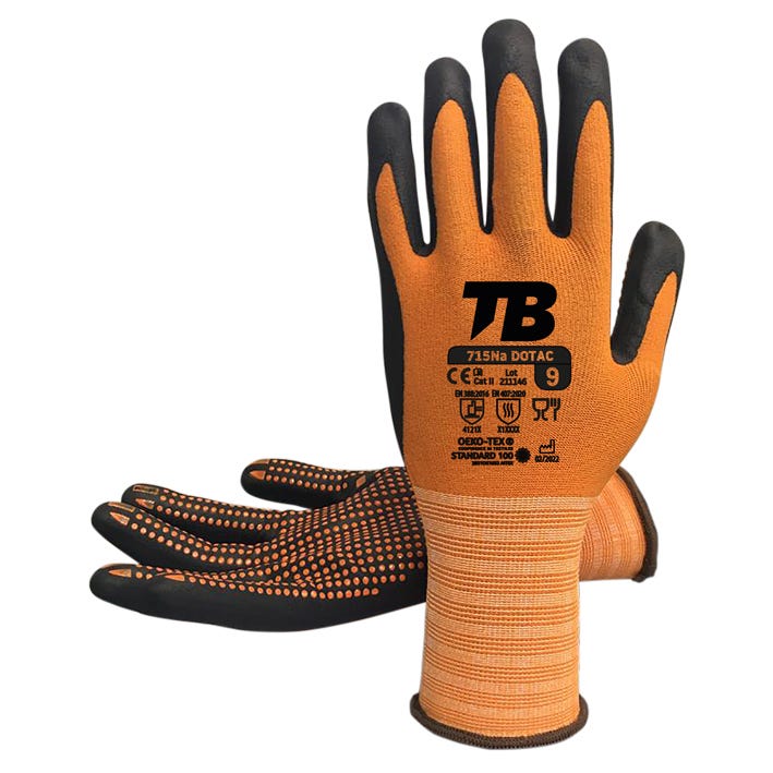 GUANTE 715Na DOTAC TB – Guante táctil de nitrilo foam para alta precisión