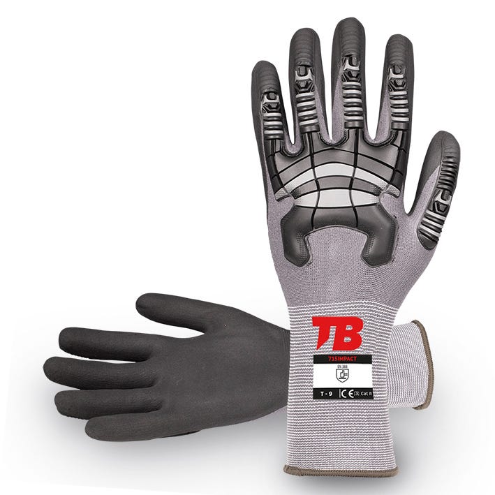 GUANTE 715IMPACT TB – Luva de proteção anti-impacto com revestimento NBR