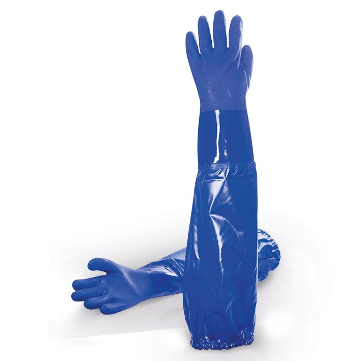 GUANTE 666LONG TB – Gant extra-long en PVC avec protection jusqu'à l'épaule