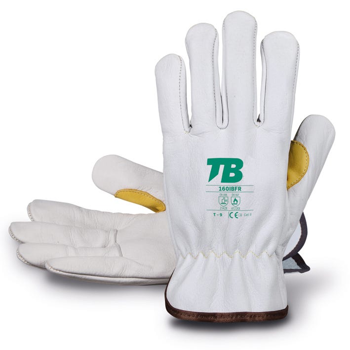 GUANTE 160IBRF TB – Nagy teherbírású színbőr kesztyű