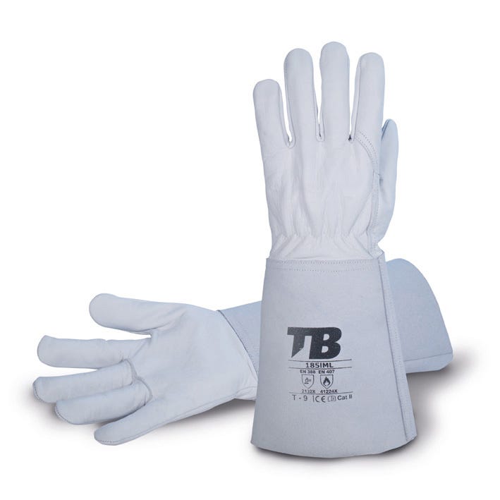 GUANTE 185IML TB – Luva de proteção em pele flor bovina com raspa