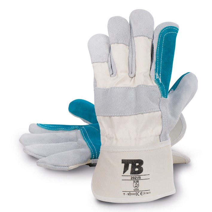 GUANTE 202VB TB – Guanto in crosta di pelle rinforzato