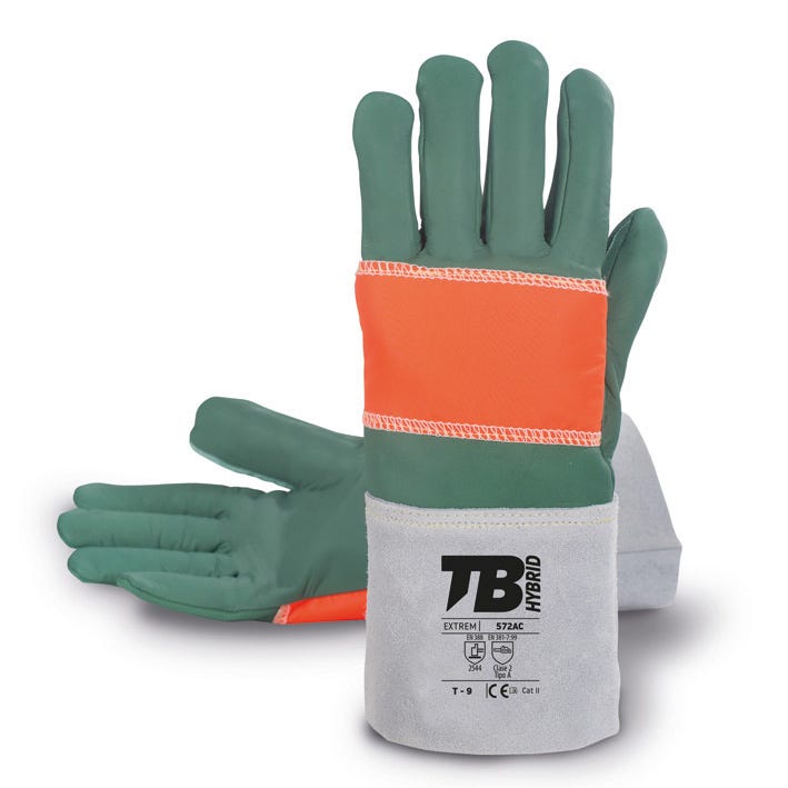 GUANTE 572AC TB – Guanto in pelle fiore bovino con protezione avambraccio