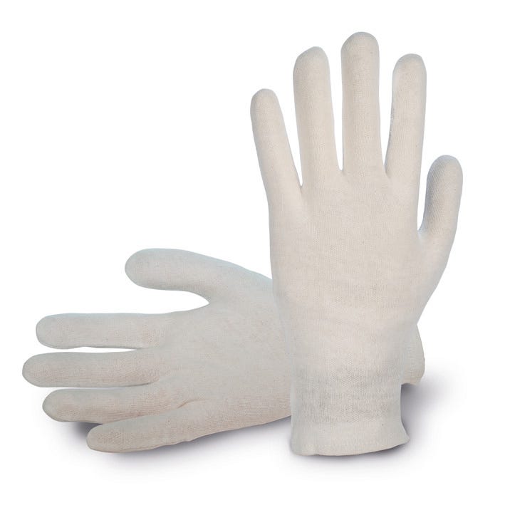 GUANTE 211SPB TB – Luvas em algodão natural altamente absorvente