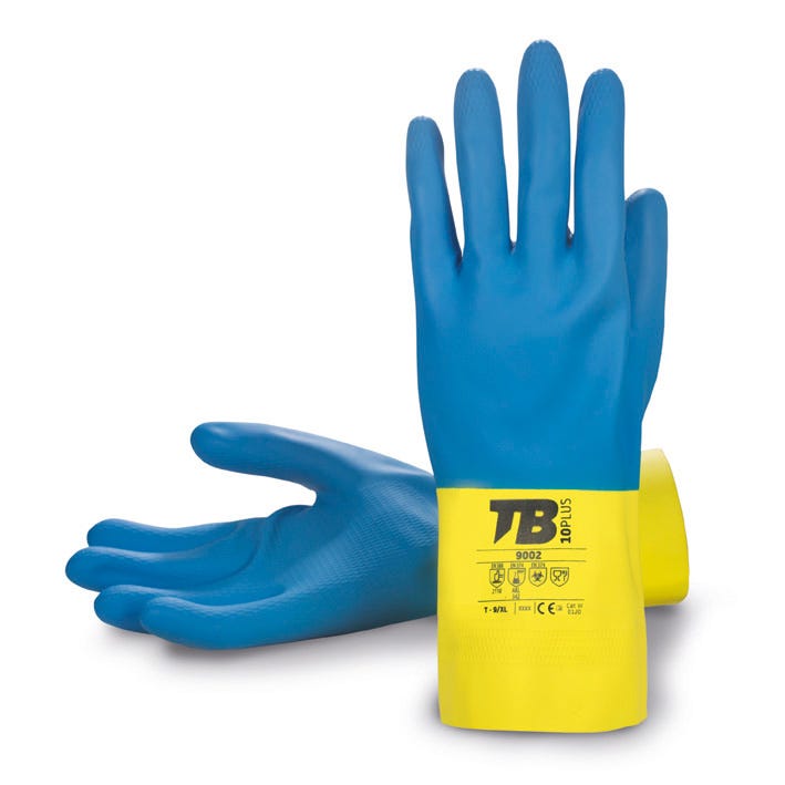 GUANTE 9002 TB – Guante químico de látex y neopreno