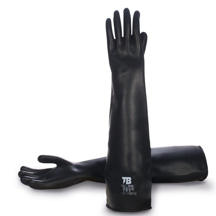 GUANTE 9075-60 TB – 60 cm-es extra hosszú latex védőkesztyű