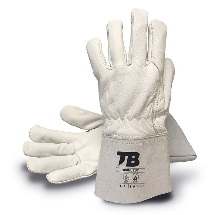 GUANTE 188ML CUT TB – Guanto antitaglio in fiore caprino e aramide