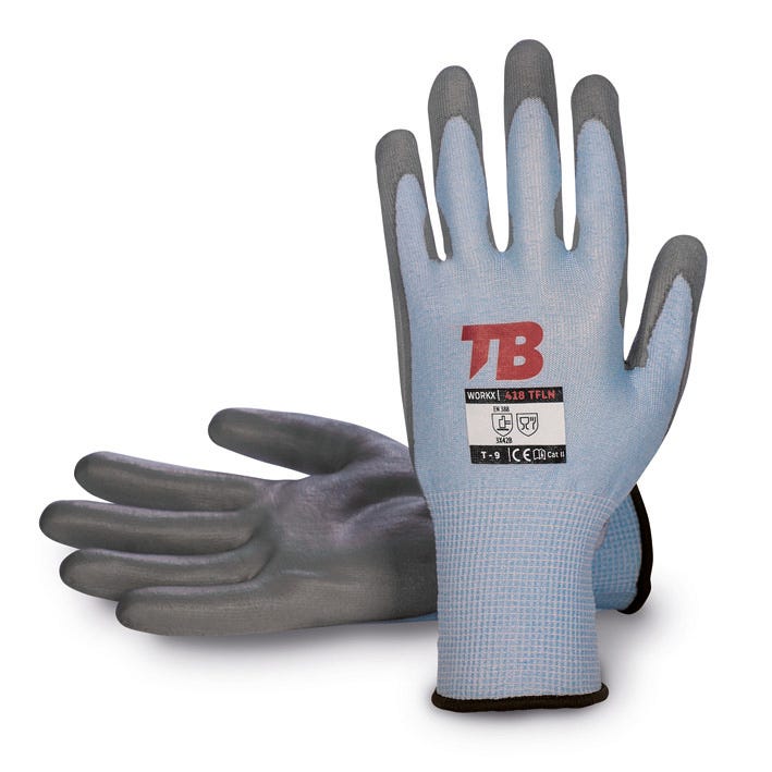GUANTE 418TFLN TB – Guanto touch screen antitaglio alta resistenza