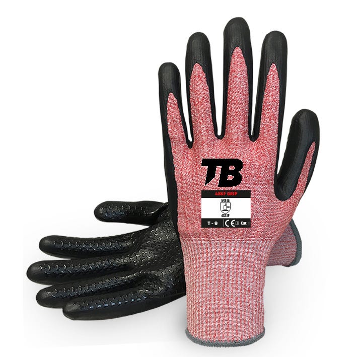 GUANTE 486F GRIP TB – Guante de protección anticorte nivel F