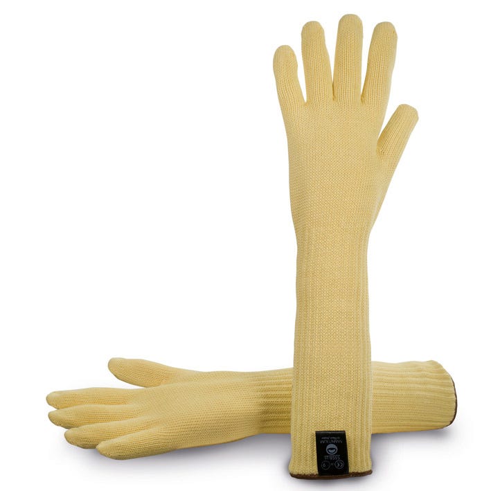 GUANTE 5558-25 TB – Guanto antitaglio in para-aramide con polsino 25cm