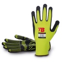 GUANTE 700F ZEBRA TB – Guante nitrilo y algodón, absorbente y flexible
