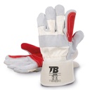 GUANTE 202RB TB – Guante de piel serraje con refuerzos
